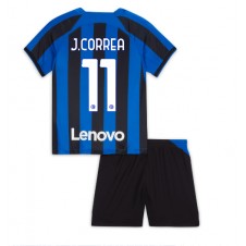 Inter Milan Joaquin Correa #11 Hjemmedraktsett Barn 2022-23 Kortermet (+ korte bukser)